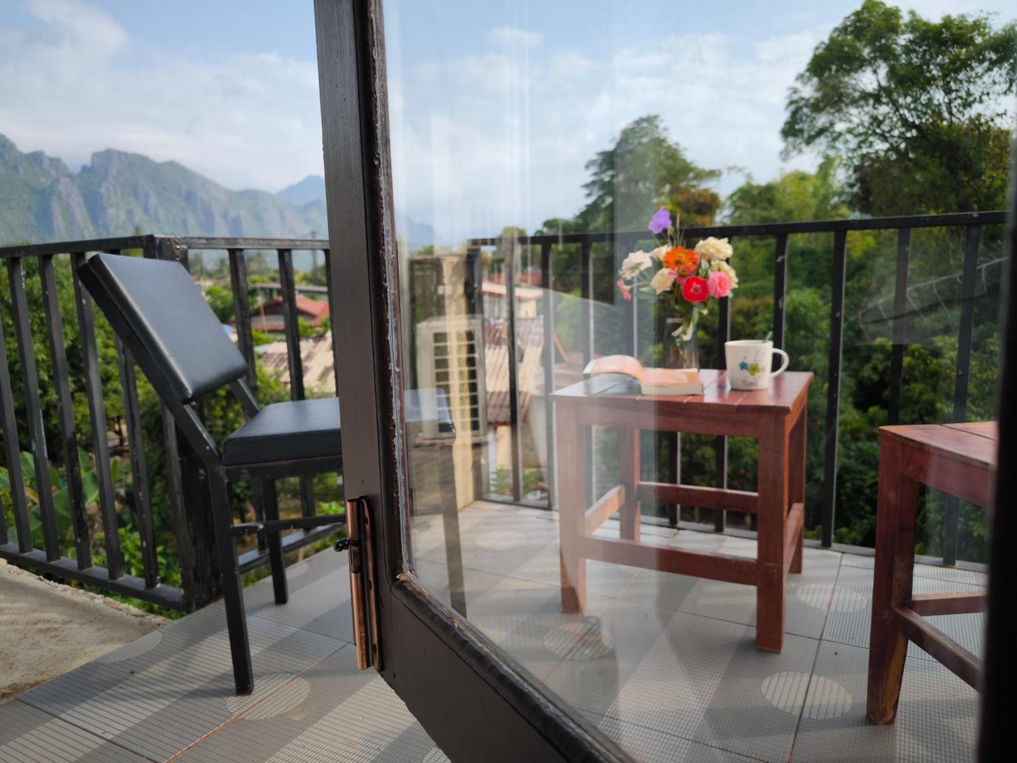 Dok Champa Resort Ванг-Виенг Экстерьер фото